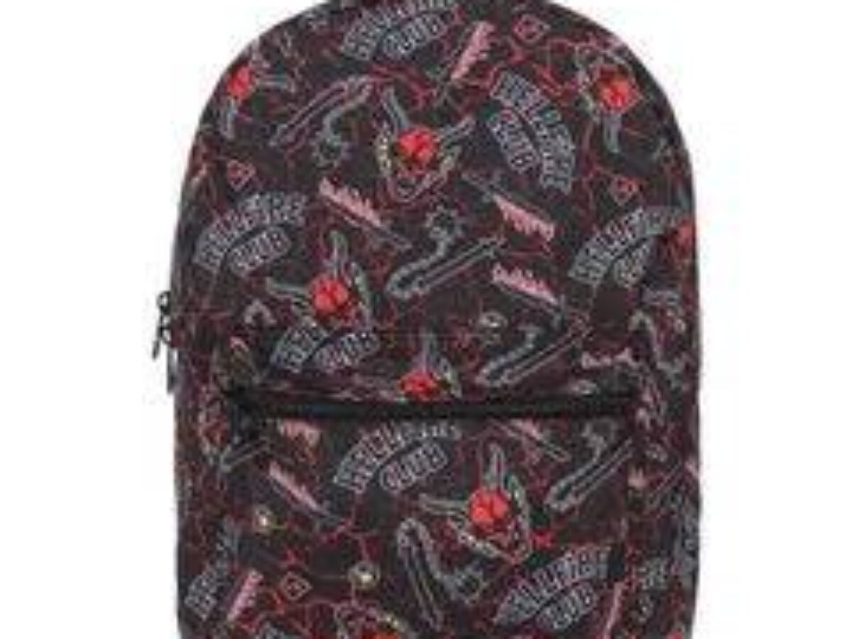 Bioworld - STRANGER THINGS HELLFIRE CLUB AOP LAPTOP BACKPACK 