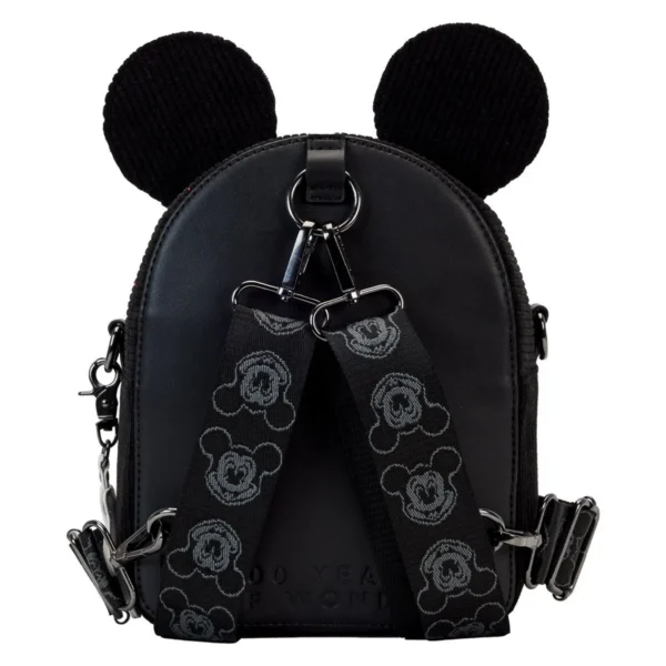 Loungefly - Disney Mickey Mouse Convertible Crossbody Purse - Image 4