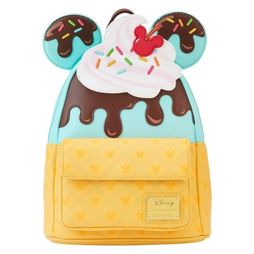 Loungefly - Mickey and Minnie Mouse Sweets Ice Cream Mini-Backpack