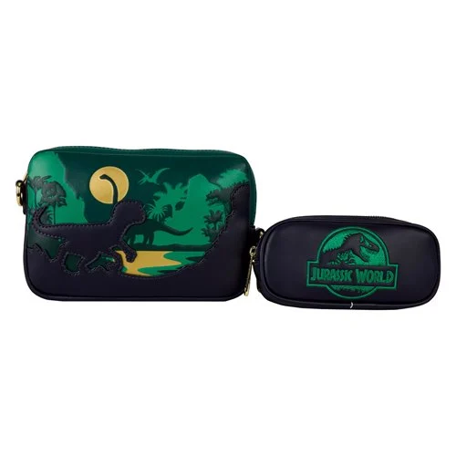 Loungefly - Jurassic World Dino Night Sling Bag