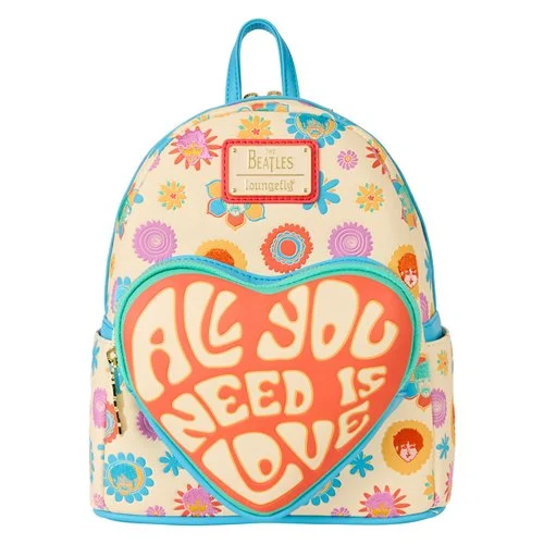Loungefly - The Beatles All You Need is Love Mini-Backpack