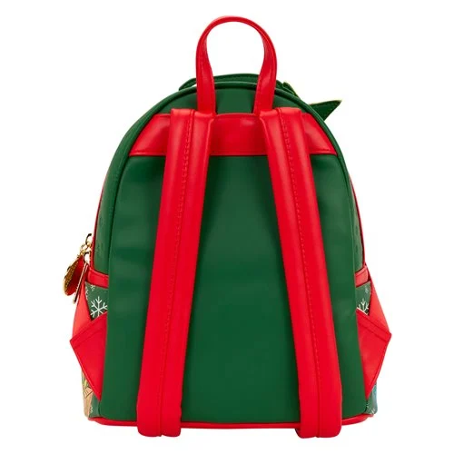 Loungefly - Dr. Seuss Grinch Holiday Tree Light-Up Mini-Backpack - Image 2