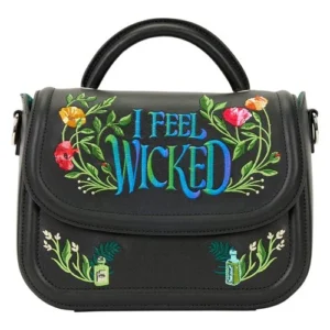 Loungefly - Wicked: For Good Floral Crossbody Bag