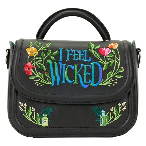 Loungefly - Wicked: For Good Floral Crossbody Bag
