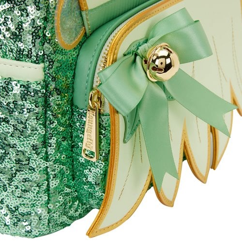Loungefly - Tinker Bell Holiday Sequin Cosplay Mini-Backpack - Image 4