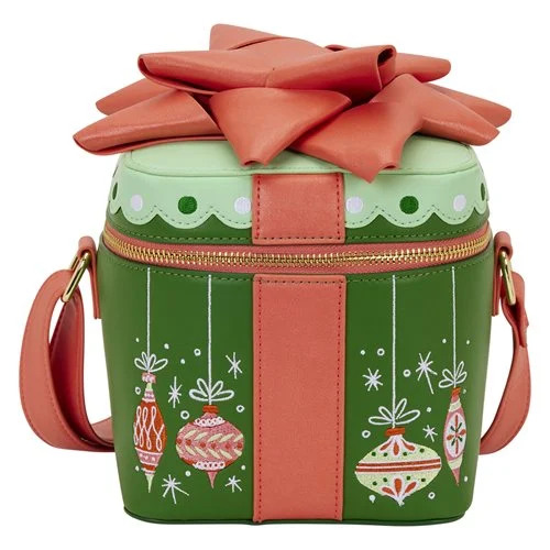 Loungefly - Loungefly Figural Holiday Gift Crossbody Bag