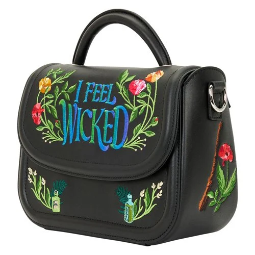Loungefly - Wicked: For Good Floral Crossbody Bag - Image 2