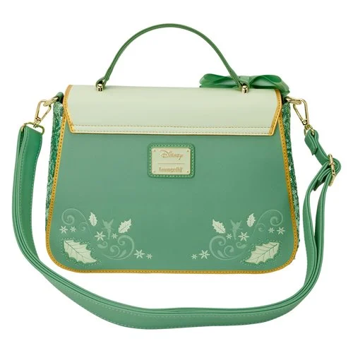 Loungefly - Tinker Bell Holiday Sequin Crossbody Bag with Charms - Image 3