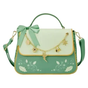 Loungefly - Tinker Bell Holiday Sequin Crossbody Bag with Charms