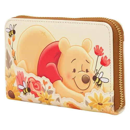 Loungefly - Winnie the Pooh Floral Bee Zip Around Wallet - Image 2