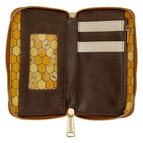 Loungefly - Winnie the Pooh Floral Bee Zip Around Wallet - Image 4