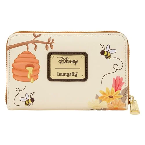 Loungefly - Winnie the Pooh Floral Bee Zip Around Wallet - Image 3